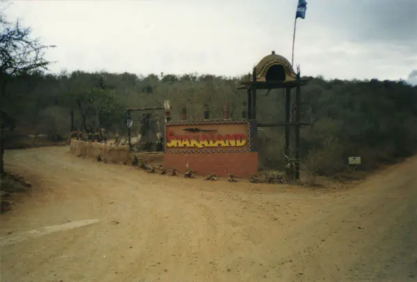 A "real" Zulu village on our way from Amanzimtoti to Bergville