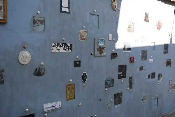 Wall decorations made by different creators