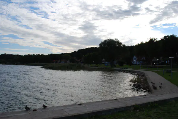 A stop to stretch our legs just south of Juodkrante