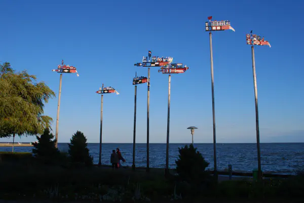 Weather vanes in Nida