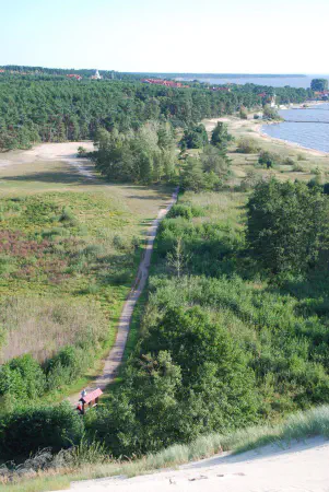 Nida seen from Parnidis dune