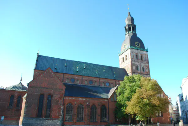 Dome Cathedral as seen from Doma laukums (Dom Square), Riga