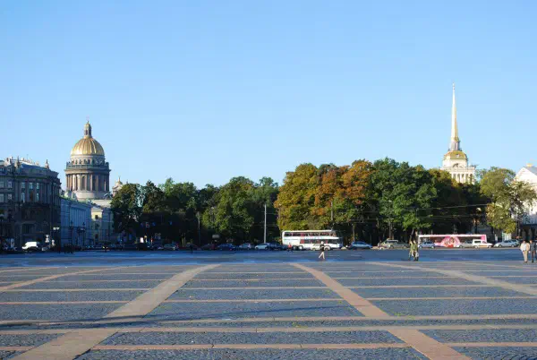 Palace square with St. Isaac