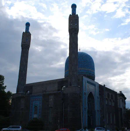 Saint Petersburg Mosque, when opened in 1913, was the largest mosque in Europe