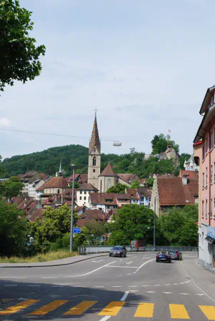 A view of Baden, just around the corner of my sister