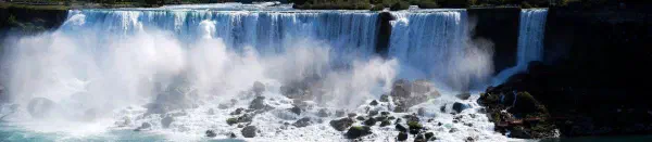 American Falls and Bridal Veil Falls