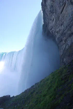 The Horseshoe Falls seen from the Journey behind the Falls
