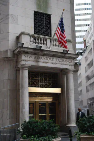 New York Stock Exchange on Wall Street