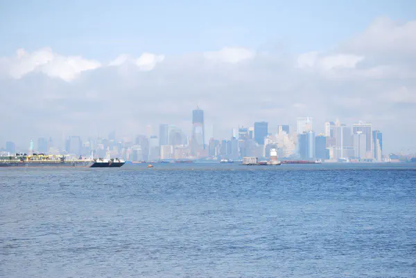 Manhattan seen from Staten Island