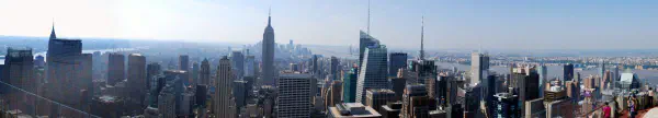 Lower Manhattan seen from the Top of the Rock