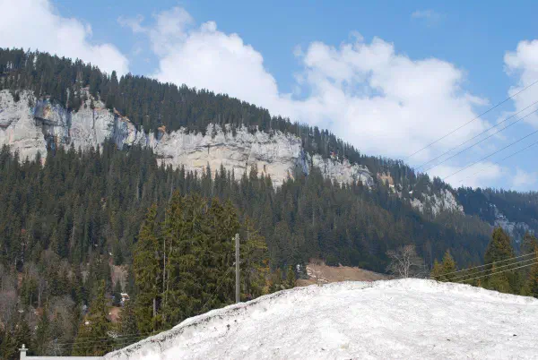 View of the rock face near B&ouml;deli