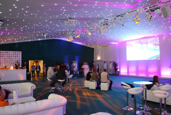 Inside House of Nations, next to the Tower of London