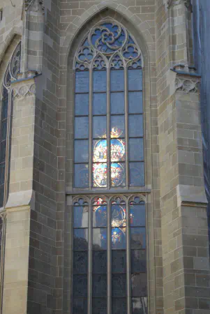 Stained class of the M&uuml;nster cathedral