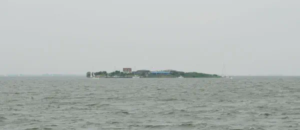 Pampus in the distance. It