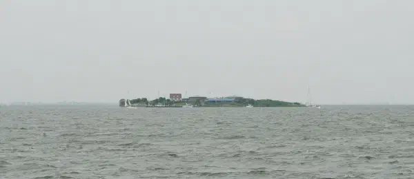 Pampus in the distance. It