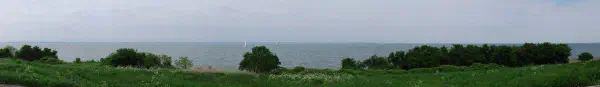 Panoramic view of the IJmeer