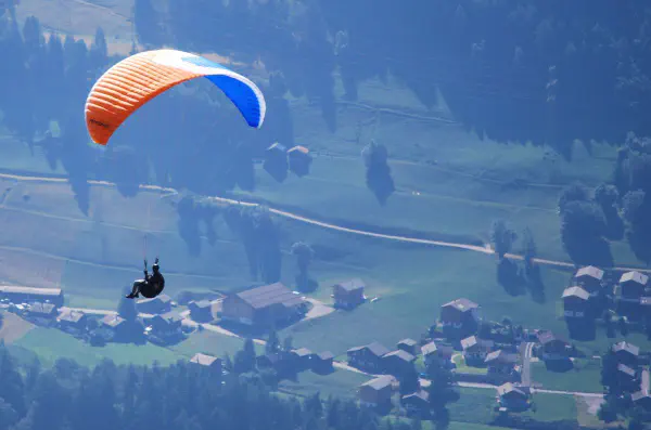 We saw a bunch of parasailers getting higher and higher (as you will notice in some other photos)
