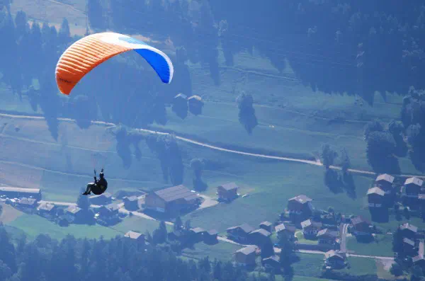 We saw a bunch of parasailers getting higher and higher (as you will notice in some other photos)