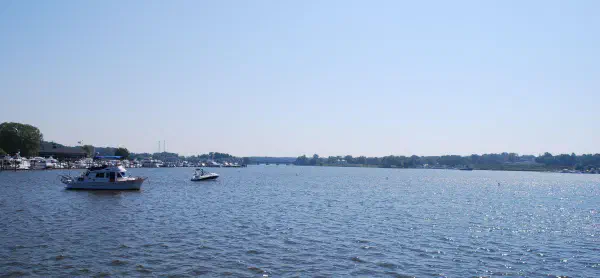 On board the Star of Saugatuck II - an authentic sternwheeler - at Saugatuck Boat Cruises on Lake Kalamazoo