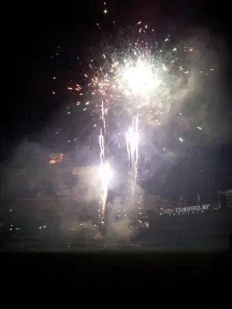 Friday night fireworks