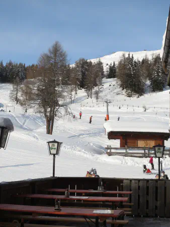 Relaxing for a nice curry sausage