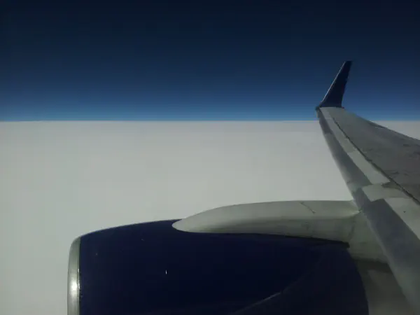 ...with a nice layer of clouds...