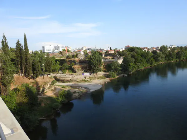 View over the river Morača