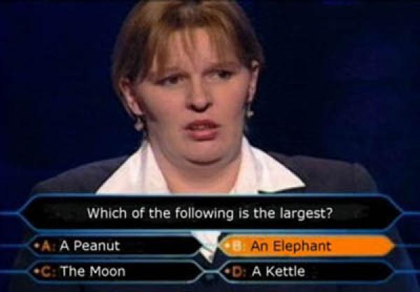 Which of the following is the largest?