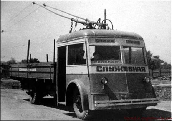 Electric-powered trucks in Russia